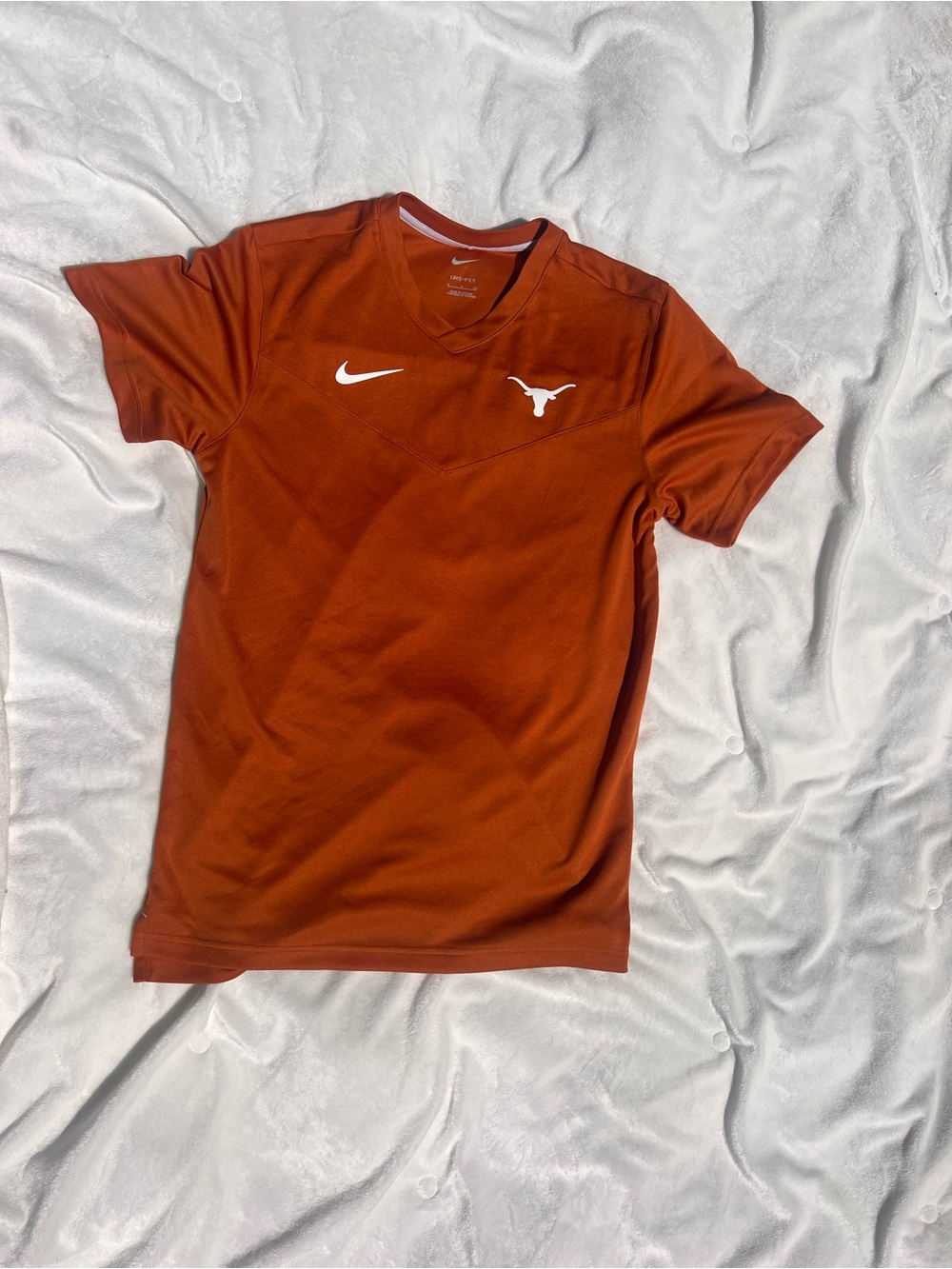 Burnt orange Texas Longhorns Texas Sideline Coach Men’s Nike Drifit.